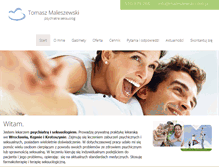 Tablet Screenshot of maleszewski.com.pl
